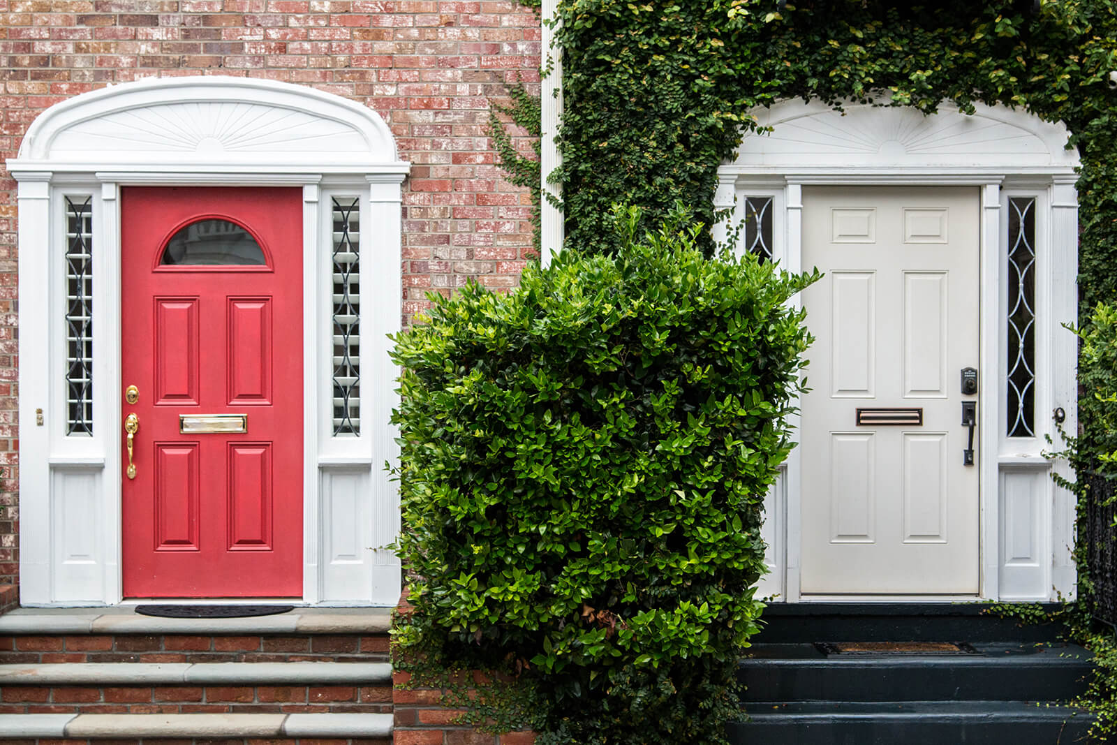 A comparison of door styles are shown side by side here. There are many telltale signs that you may need new doors.