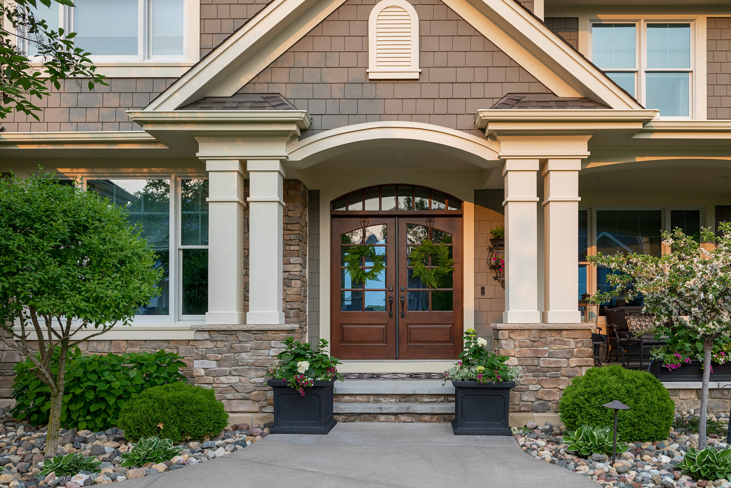 unique double doors